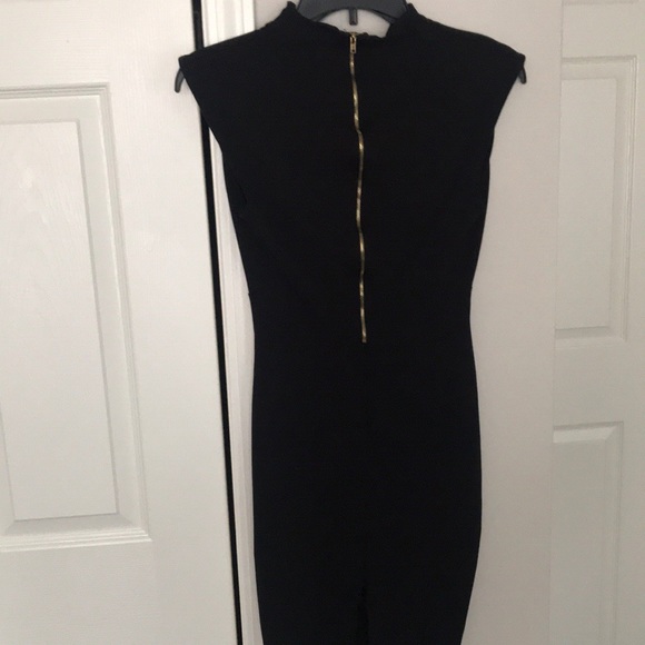 Windsor Formal Black Deep V-neck - Pencil Skirt - Picture 4 of 5